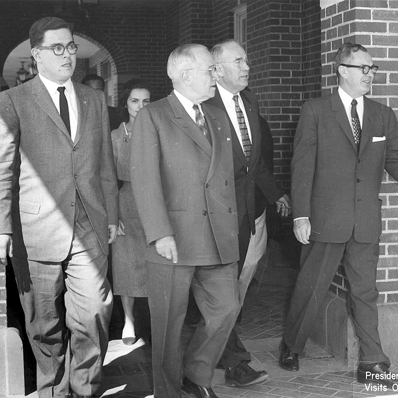 President Truman visiting the Union