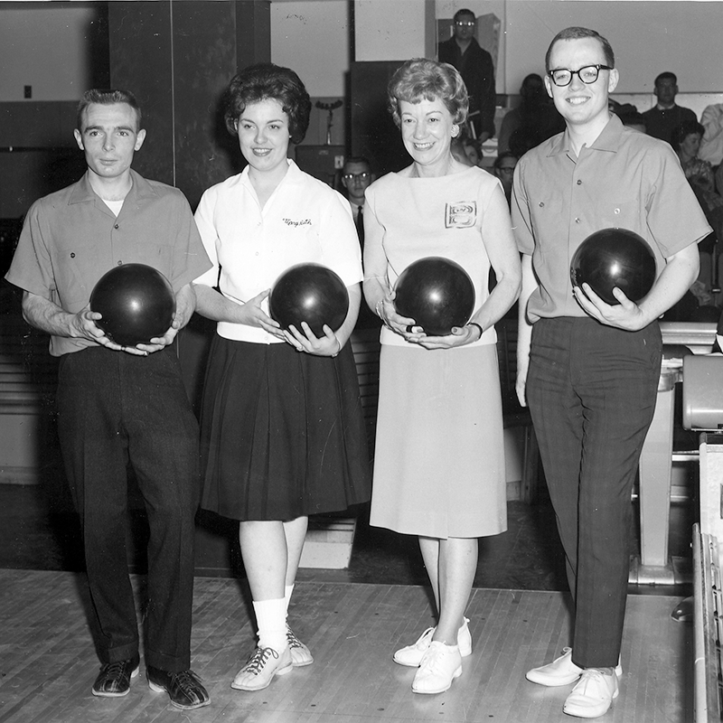 Bowlers in the Student Union