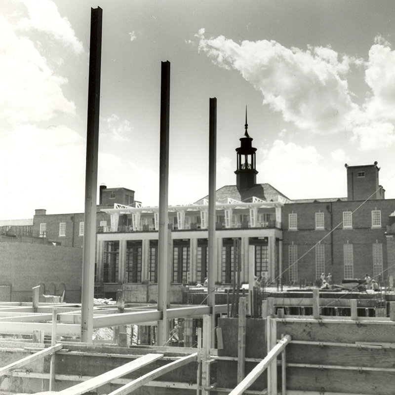 1964 Union addition construction