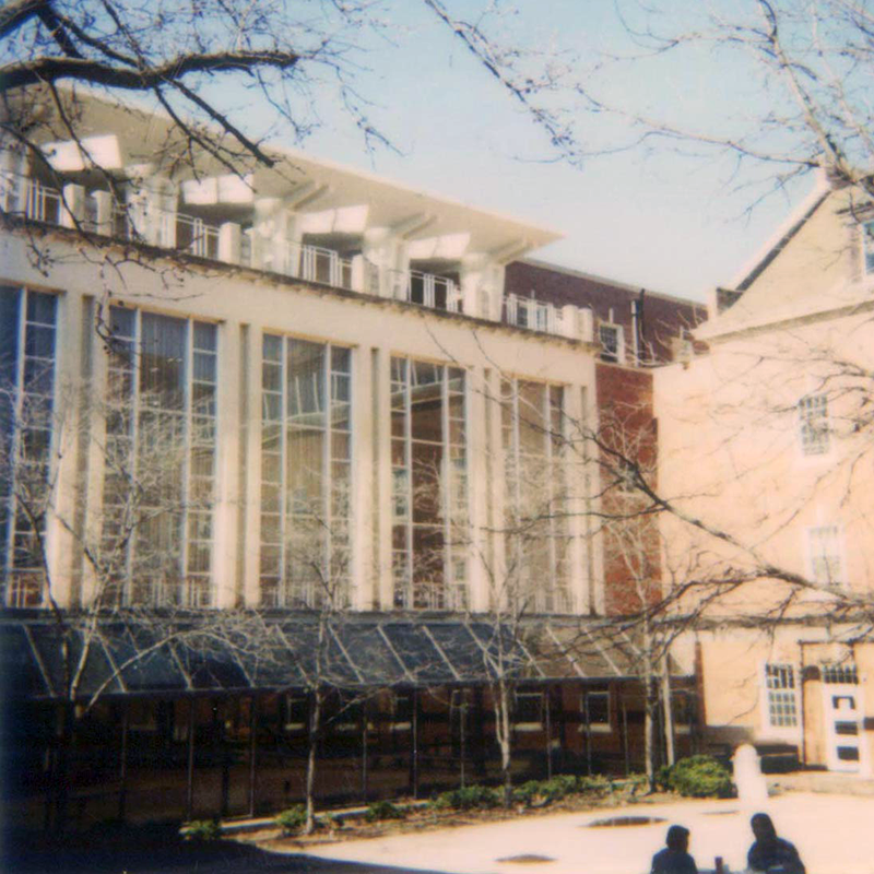 Student Union garden terrace